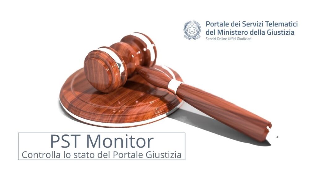 pst giustizia monitor comunicazioni